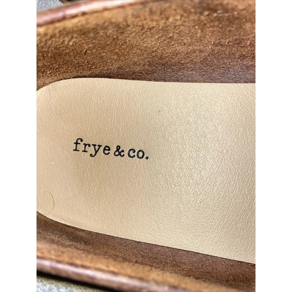 Frye Men’s Casual Loafers Size 10.5 M Brown Leather Comfort Outdoors Relaxed